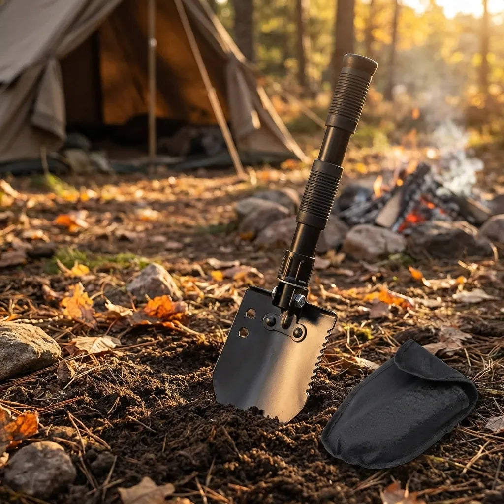 Foldable Survival Shovel Tool