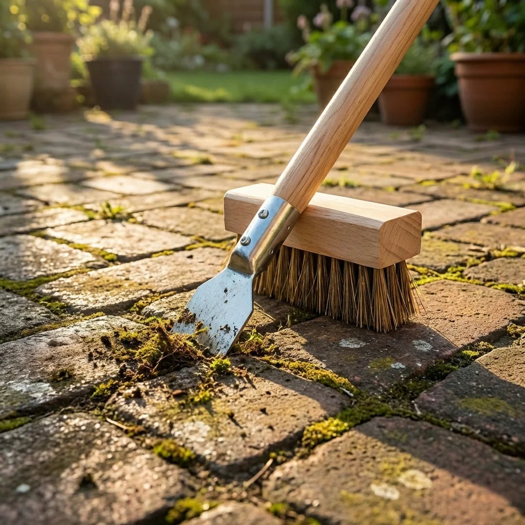 Hard Wire Weed Removal Brush Tool