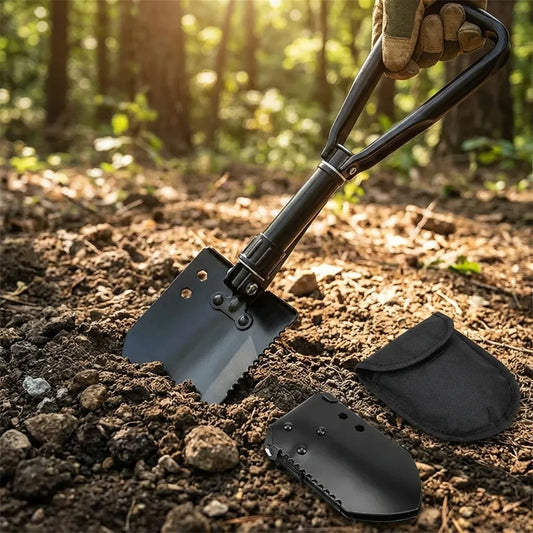 Foldable Survival Shovel Tool