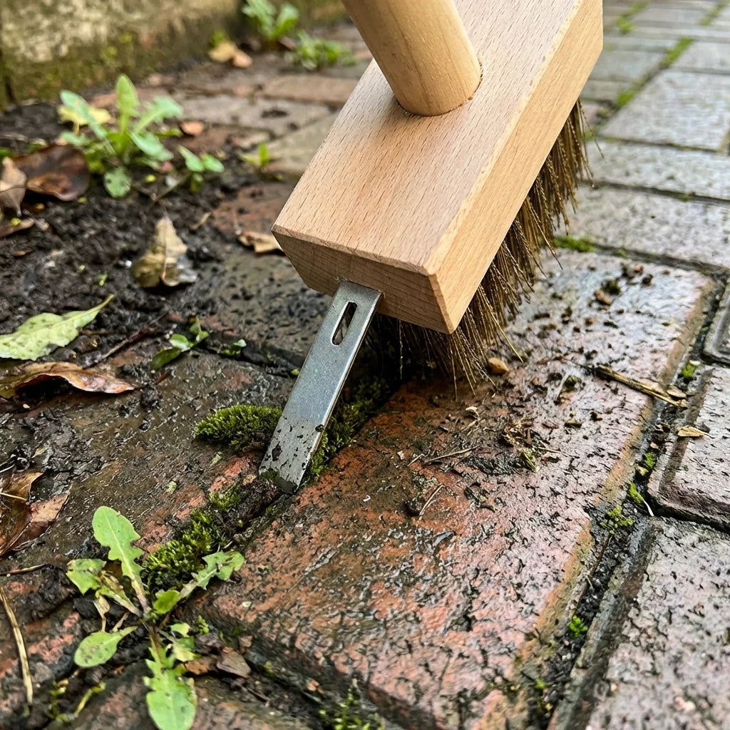 Hard Wire Weed Removal Brush Tool