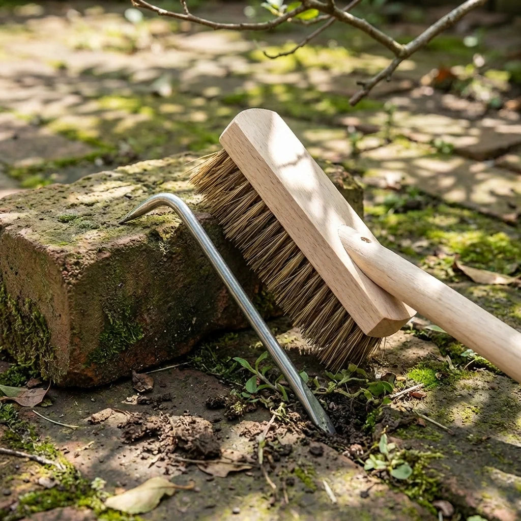 Hard Wire Weed Removal Brush Tool