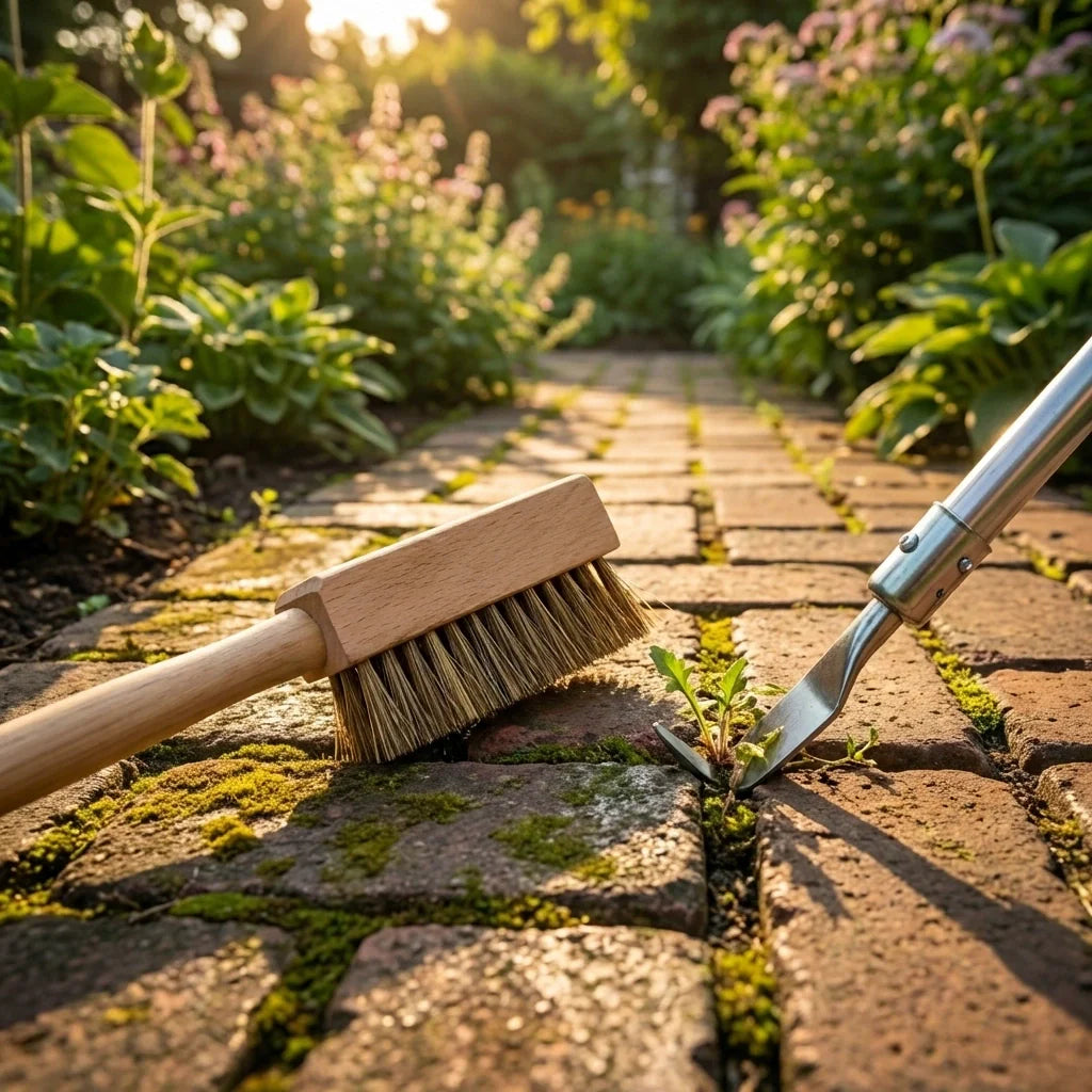 Hard Wire Weed Removal Brush Tool