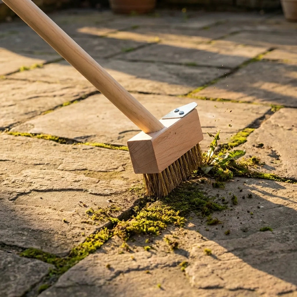 Hard Wire Weed Removal Brush Tool