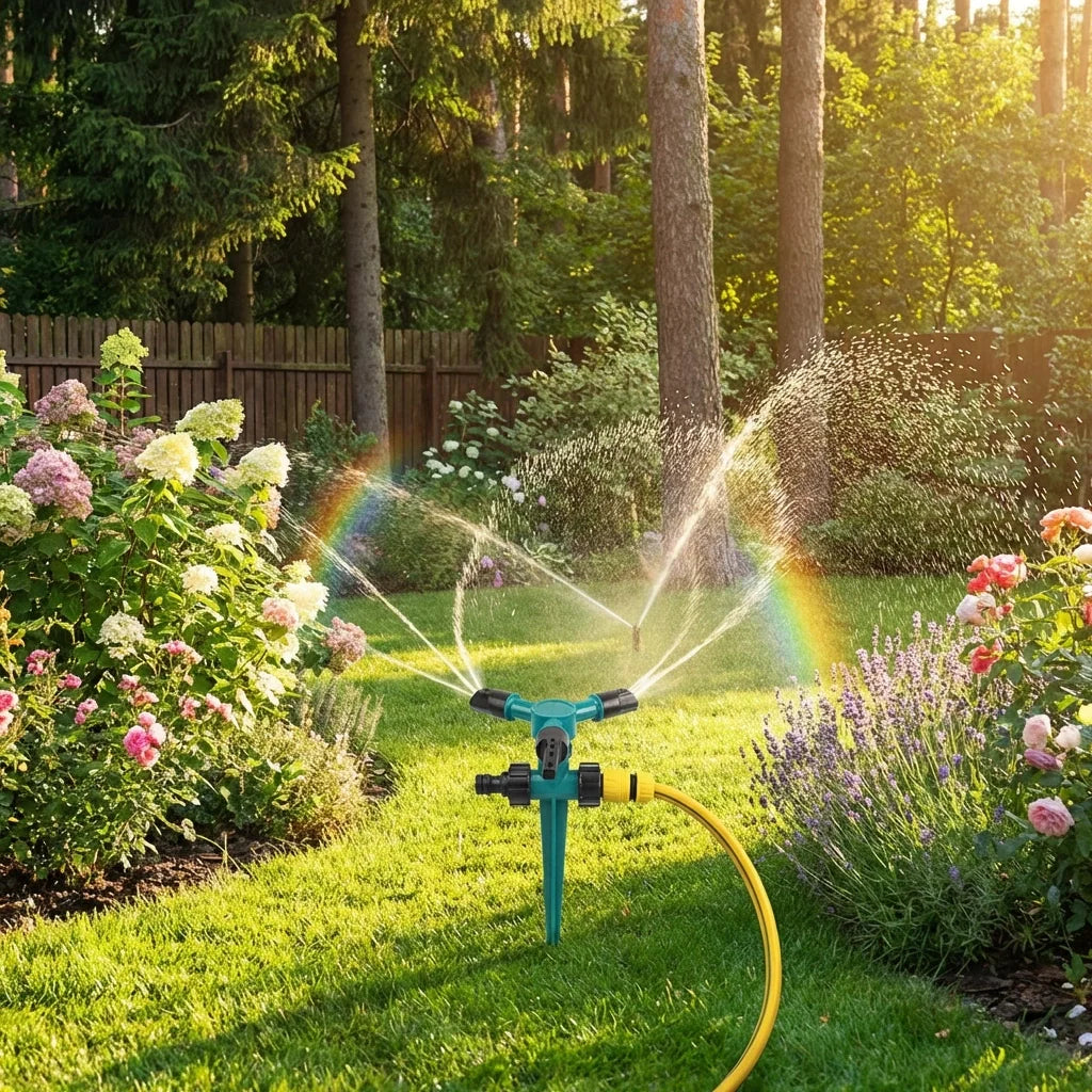 360 Rotating Garden Sprinkler