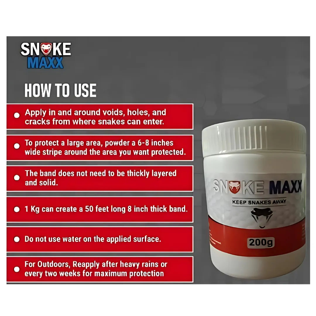 Snake Maxx Pet-Friendly Repellent Powder
